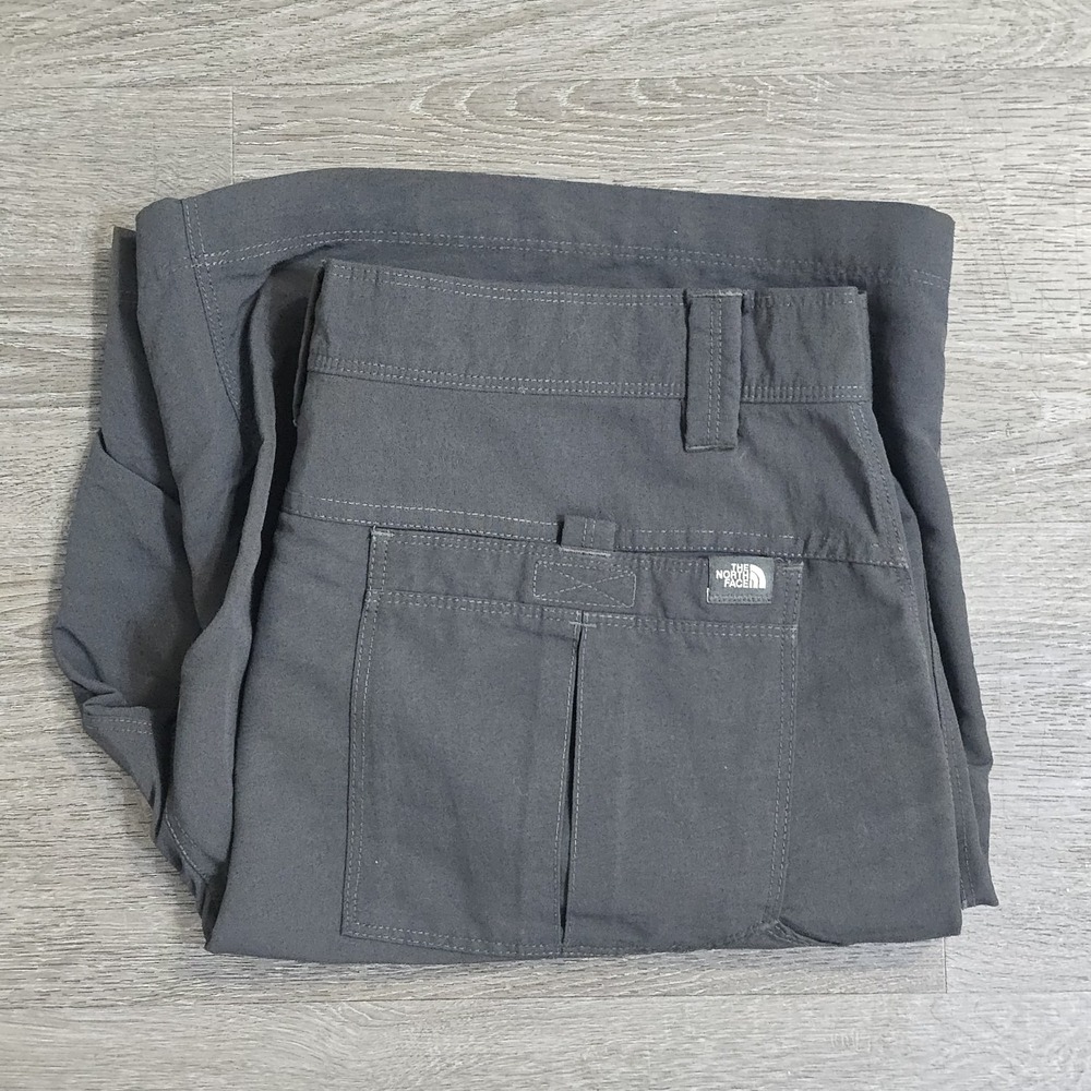 The North Face Nylon Performance Cargo Utility Shorts 10" Hiking Gray Blu Men 36 - Picture 16 of 16